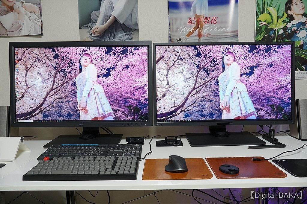 自作PCのモニター環境を32インチ（4K）のデュアルモニターにしたら最強になった！BenQ 4Kデザイナーディスプレイ「PD3200U」レビュー！:  【Digital-BAKA】