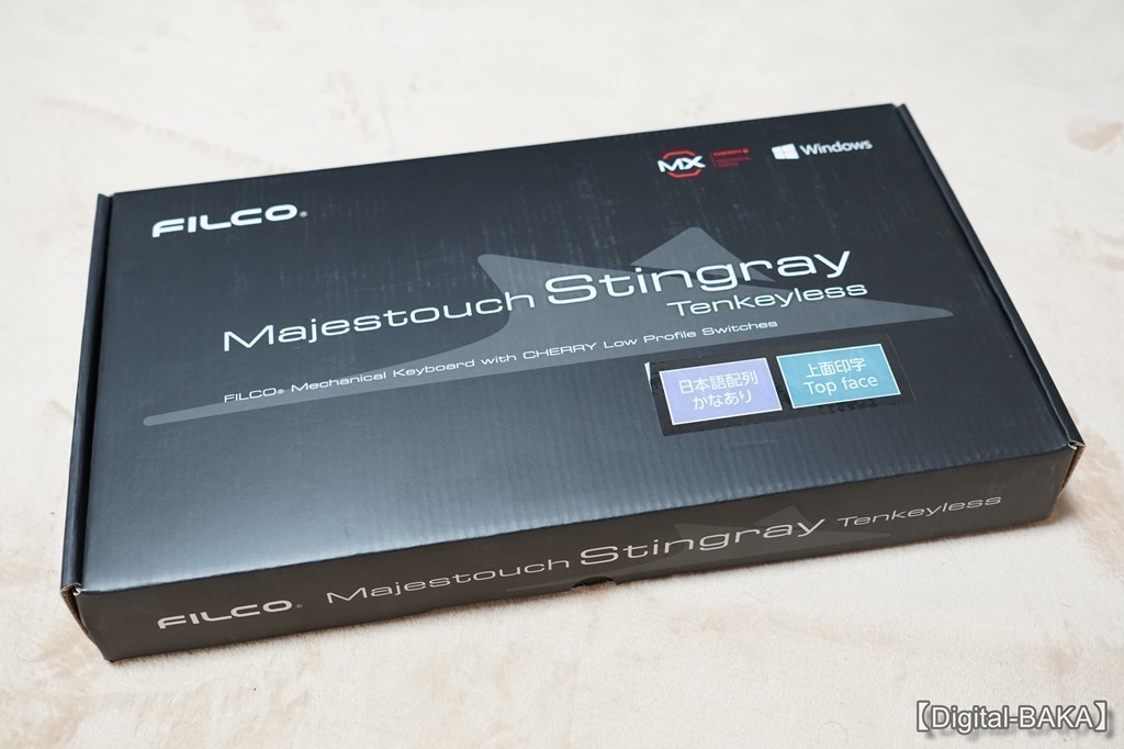 FILCO Majestouch Stingray Tenkeyless 日本語 前面印字 CHERRY MX低背スイッチ赤軸 アサギキープラー付 ブ  通販