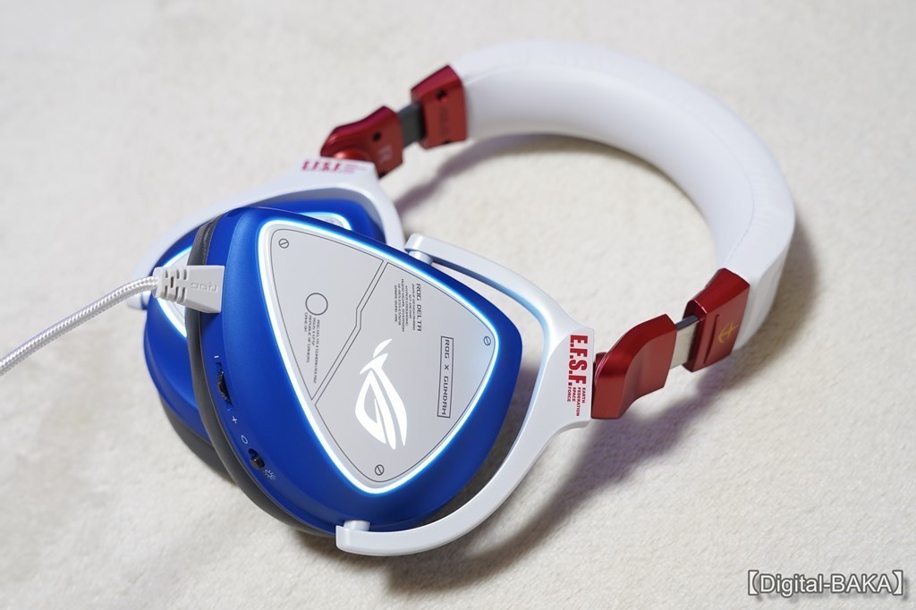 ROG DELTA GUNDAM LTD/U ゲーミングヘッドセット-