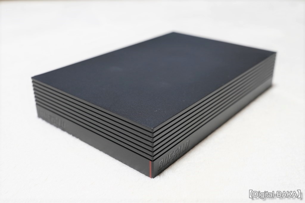 バッファロー製「nasne」に同社の外付けハードディスク（6TB）を増設 