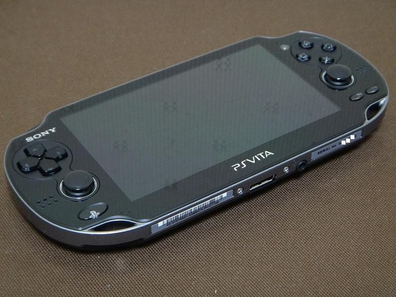 SCE 「PS Vita」 (クリスタル・ブラック 3G/Wi-Fiモデル) レポート1 