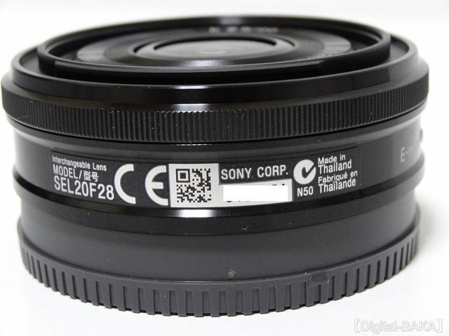 Amazon | SONY 単焦点レンズ E 20mm F2.8 ソニー Eマウント用
