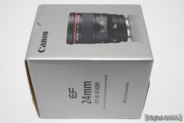 Canon 広角単焦点レンズ 「EF24mm F1.4L II USM」 レポート1 本体編: 【Digital-BAKA】