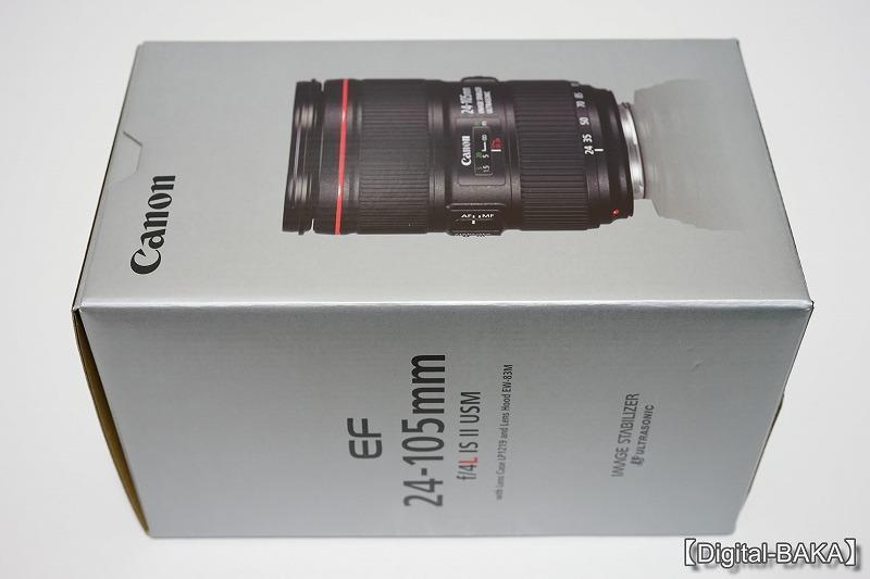 Canon 標準ズームレンズ「EF24-105mm F4L IS II USM」 レポート1 本体 