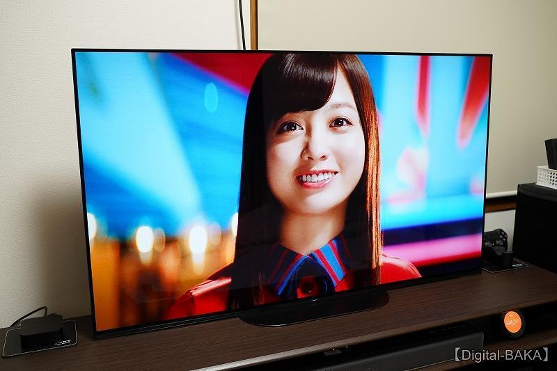 SONY BRAVIA 4K有機ELテレビ A9Gシリーズ 「KJ-55A9G」 レポート3 使用