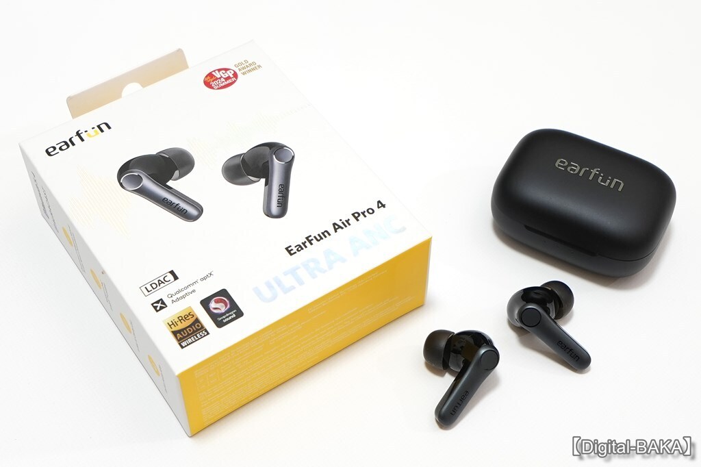 隙のない全部入りワイヤレスイヤホン】EarFun「EarFun Air Pro 4」レビュー【高性能なのに超安価】: 【Digital-BAKA】