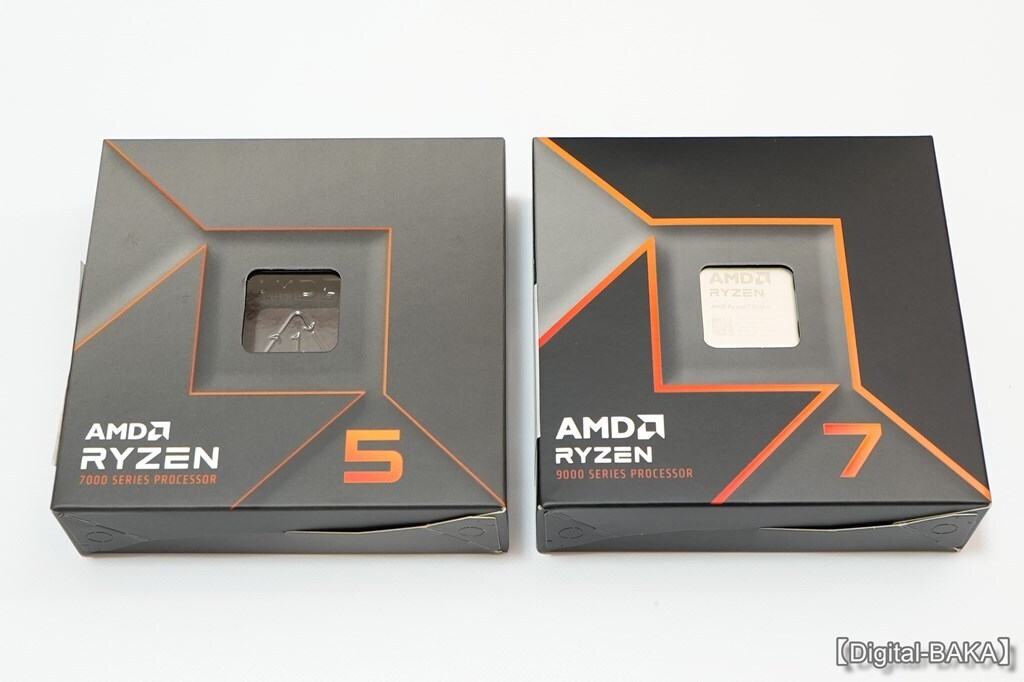 Zen 5アーキテクチャ】AMD「Ryzen 7 9700X」開封レビュー【8コア16スレッドで低発熱・低電力】: 【Digital-BAKA】