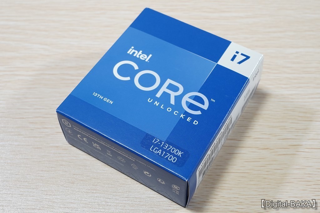 16コア24スレッドの強力スペック】第13世代 Intel「Core i7-13700K