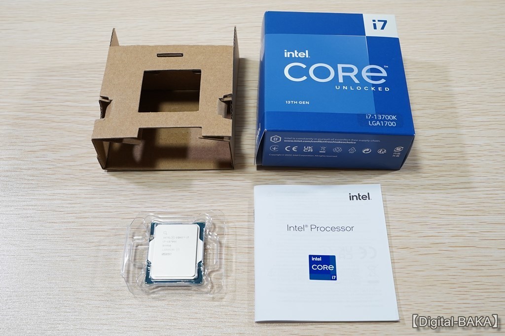 16コア24スレッドの強力スペック】第13世代 Intel「Core i7-13700K
