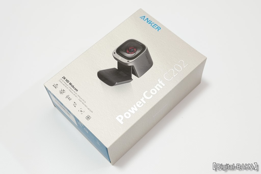 人気 Anker アンカー PowerConf C202 ウェブカメラ シルバー